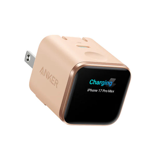 Anker Nano Charger (45W, Smart Display, 180° Foldable) – A121D